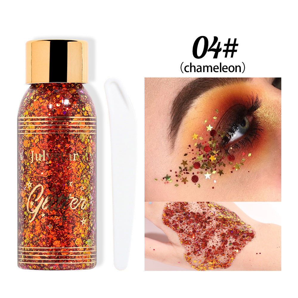 Makeup Gel Chameleon Shining Liquid Eye Shadow Stage Makeup Face