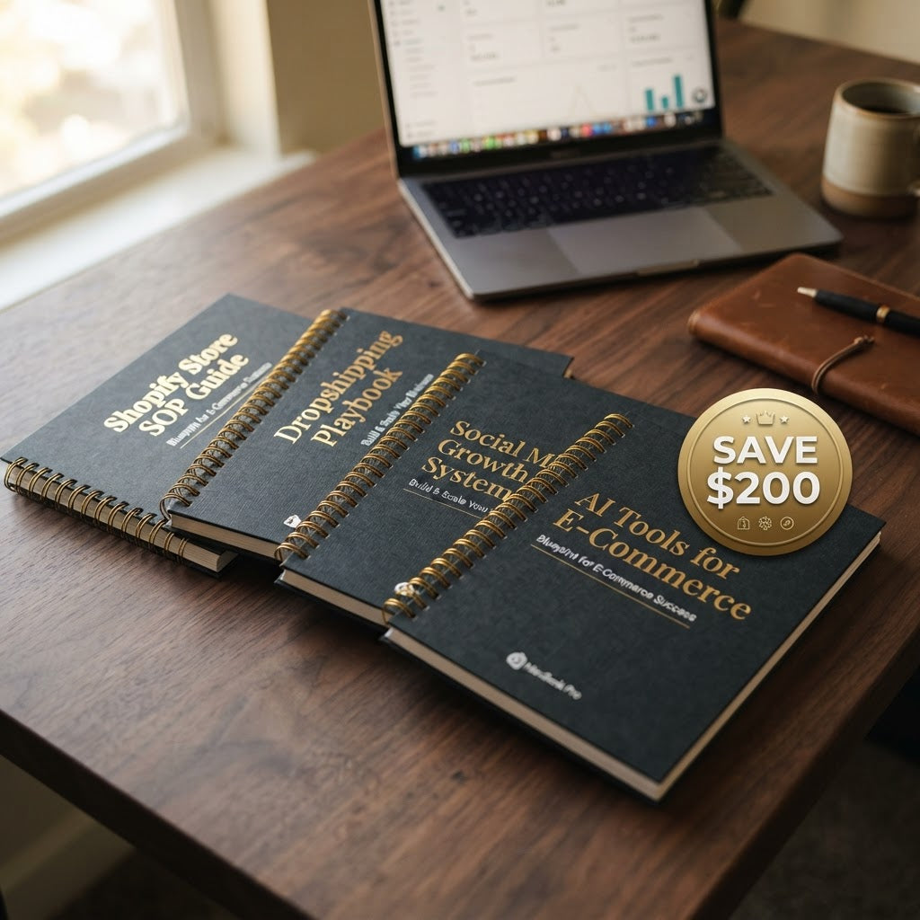 Complete E-Commerce Bundle — All 4 Guides (Save $200)