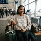 I Need a Six Month Vacation Twice a Year — Premium Sweatshirt | COLLIN CAMPELL product image