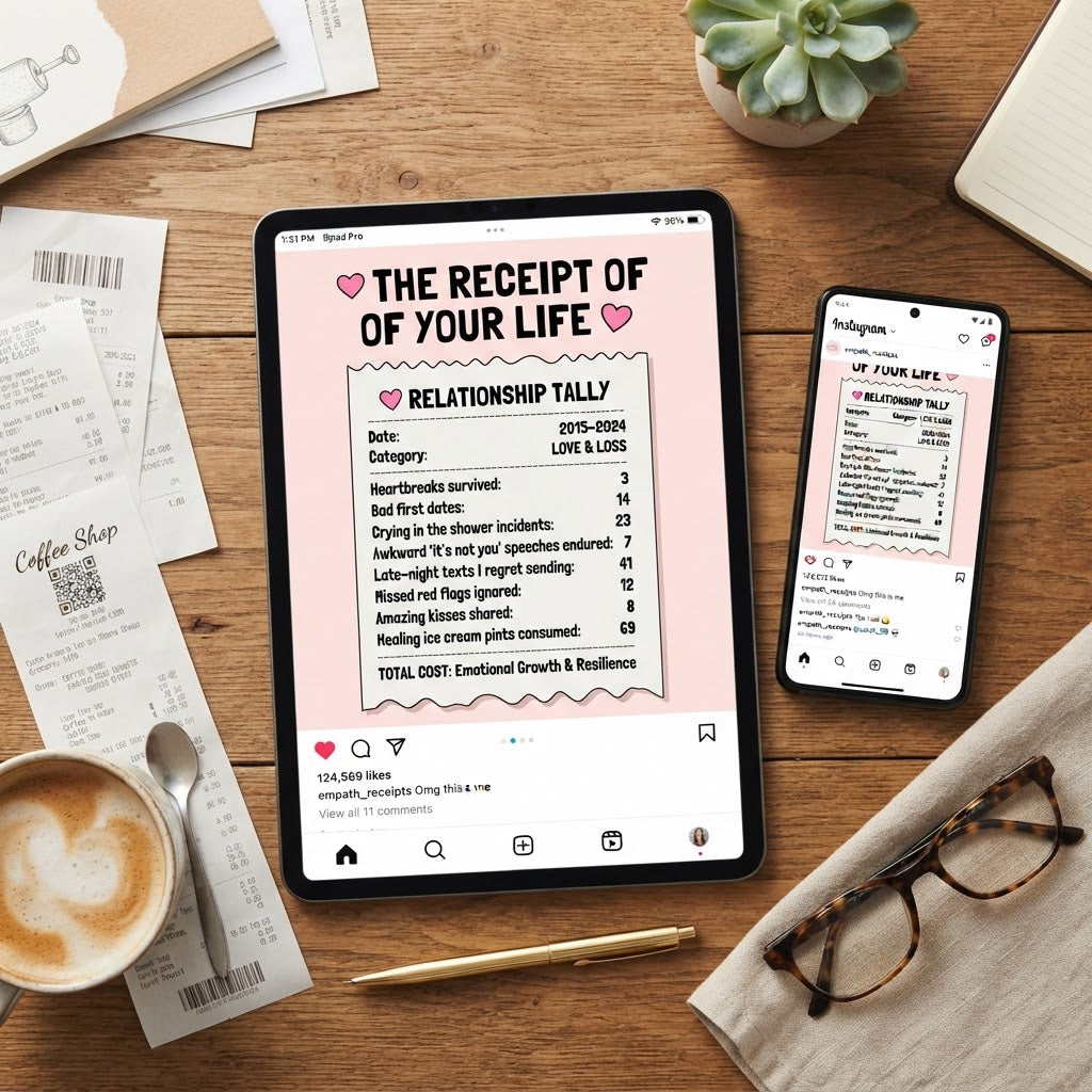 The Receipt of Your Life - 12 Receipts That Tell Your Entire Story