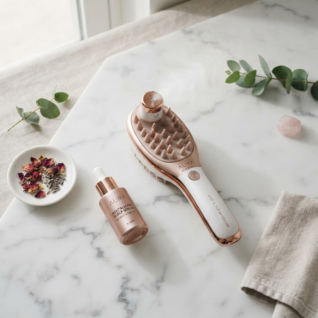 GlowShop - Hydrating Scalp Massage Comb
