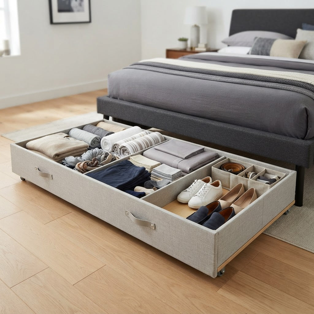 Bed Under-Bed Storage Drawers (Set of 2)