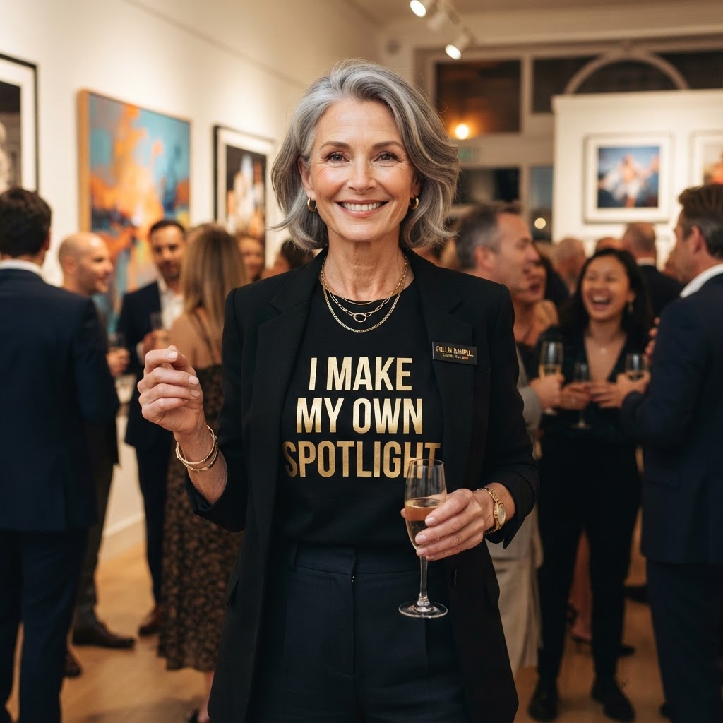 I Make My Own Spotlight — Premium T-Shirt | COLLIN CAMPELL product image