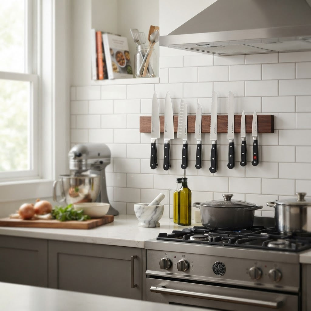 Magnetic Knife Strip Wall Organizer