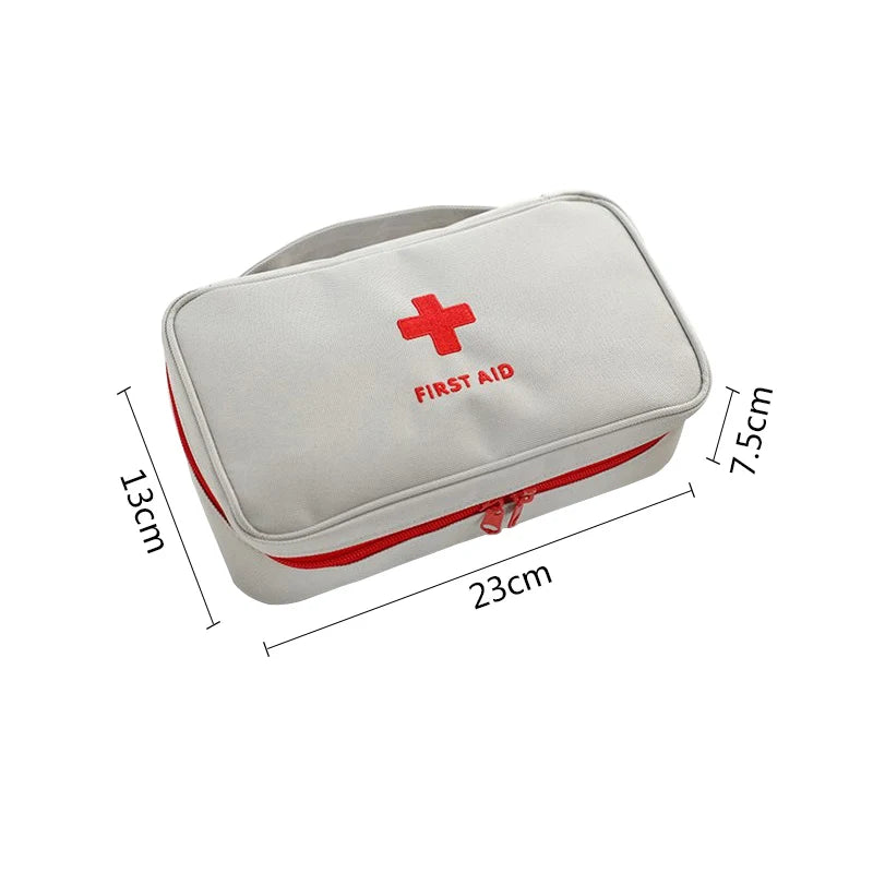 Portable Storage Bag First Aid Emergency Medicine Bag Outdoor Pill Survival Organizer Emergency Kits Package Travel Accessories