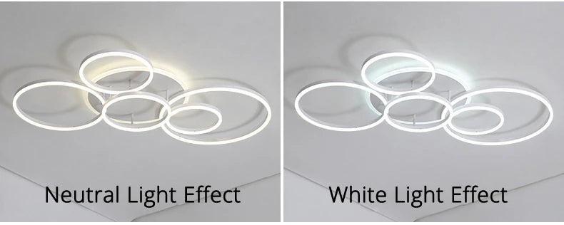 Modern LED Ceiling Chandelier Lighting For Living Study Room Bedroom Dimmable Home Gold Black Indoor Lighting decoration Lamps