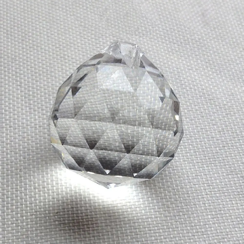2/3/4/5/6cm Clear Glass Crystals For Chandeliers Faceted Hanging Ball Crystal Drops For Chandelier Parts For Home Decoration