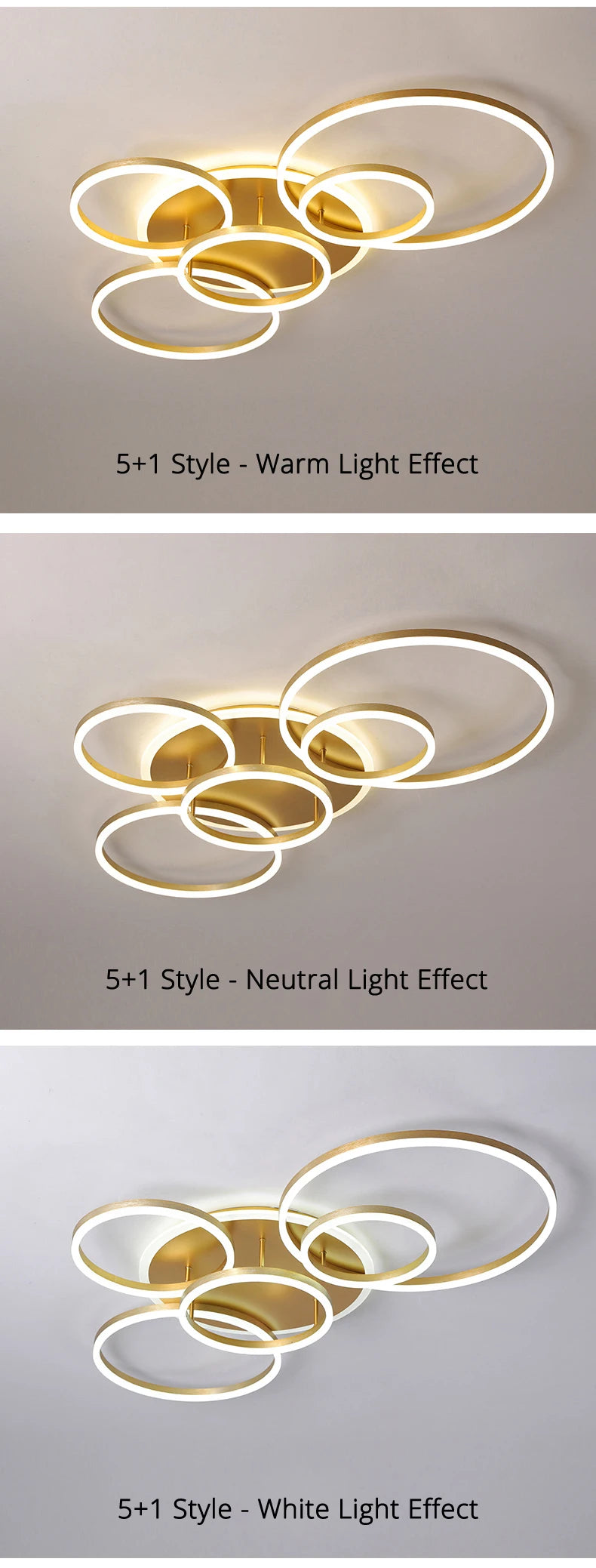 Modern LED Ceiling Chandelier Lighting For Living Study Room Bedroom Dimmable Home Gold Black Indoor Lighting decoration Lamps