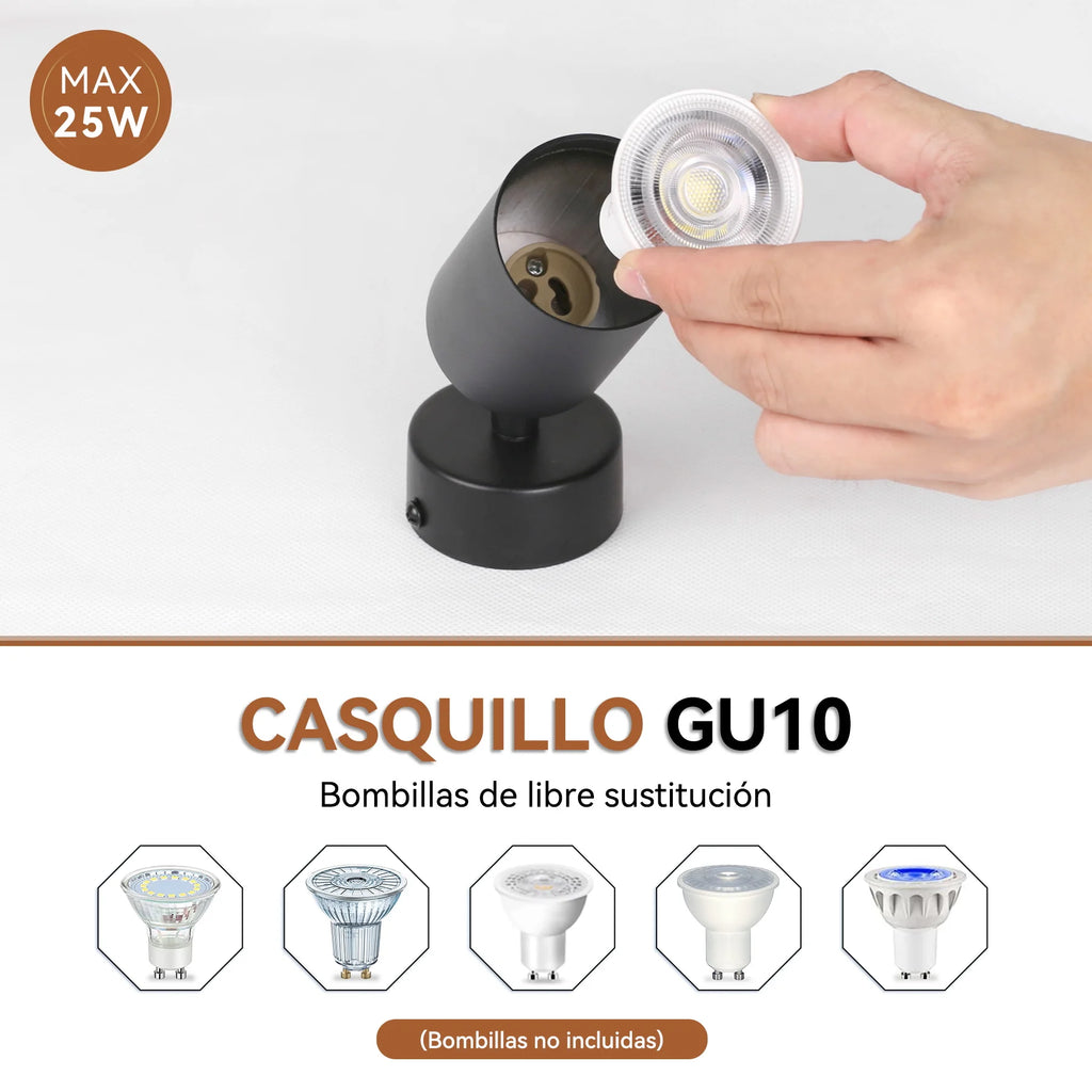LED Shop Ceiling Spot Lamp Chandelier Bedroom Vestibule GU10 Bulb Replacement Led Spot for Corridor Home Decor Lights Hallway