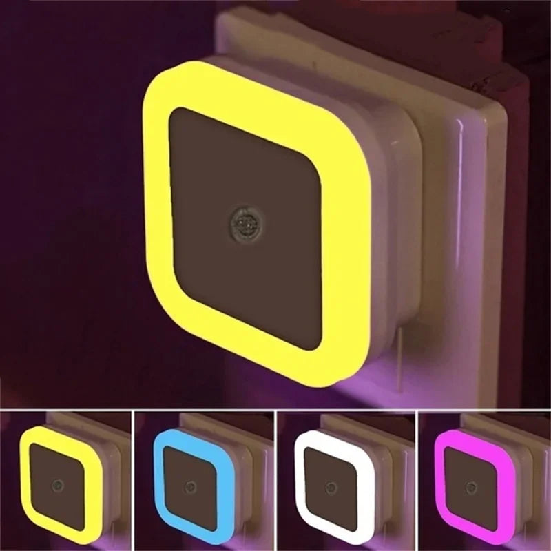 Wireless LED Night Light Sensor Lighting Mini EU/US Plug Night Lights For Children Room Bedroom L...
