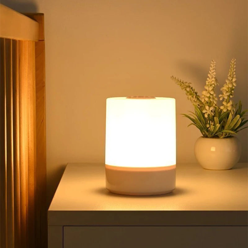Led Night Lights Bedside Dimmable Charging Desktop Night Lamps Bedroom Bedside Lighting Decoratio...