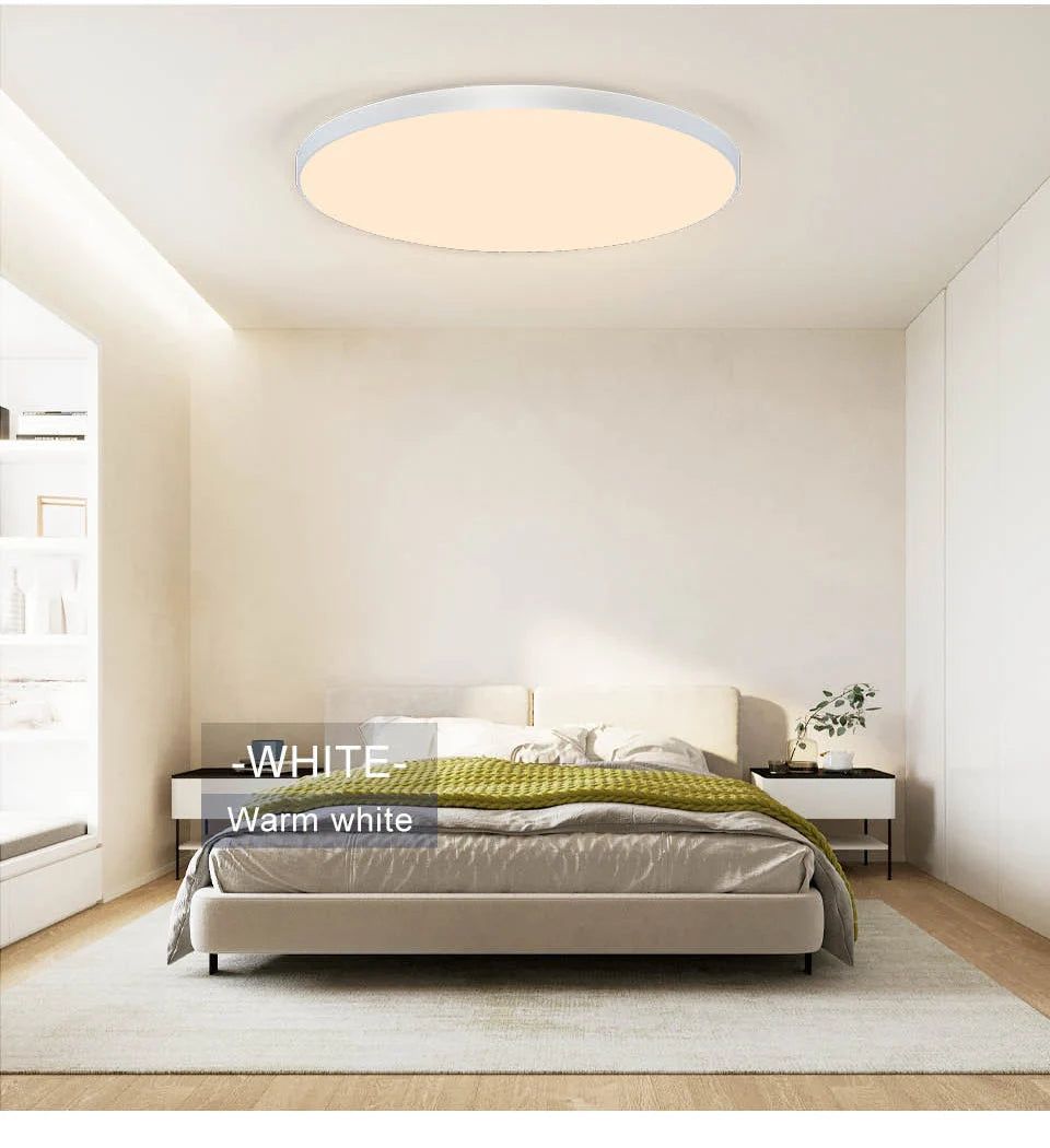 Smart Led Ceiling Lamp 36W 50W Dimmable Modern Led Ceiling Lights With APP Remote Control For Bed...