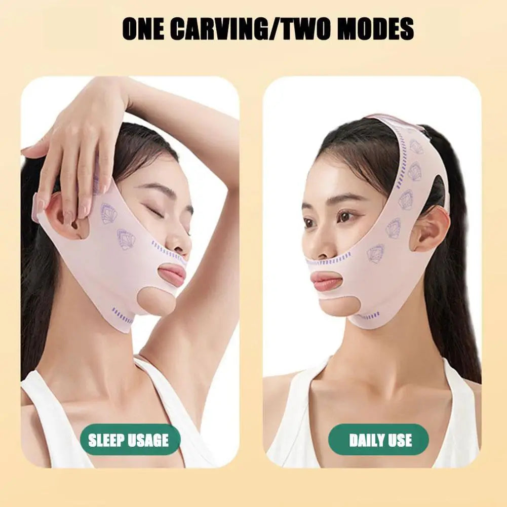 Breathable V Face Band Cheek Reduce Double Chin Lift Up Face Thin Mask V-Line Shaping Bandage Anti Wrinkle Face Bandage Tool