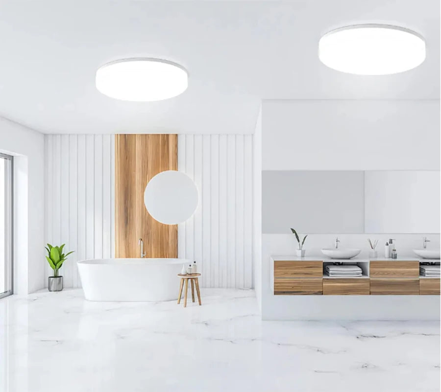 Modern Ultra-thin Round LED Ceiling Light Bedroom Lustre LED Lights For Room Home Decoration 48W ...