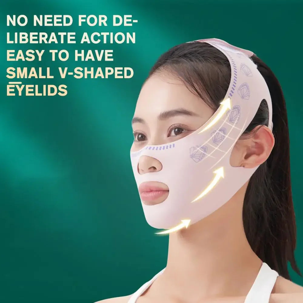 Chin Cheek Slimming Bandage V Shaper V Line Lifting Mask Face Lifting Anti Wrinkle Strap Sleeping Mask Beauty Health Reusable