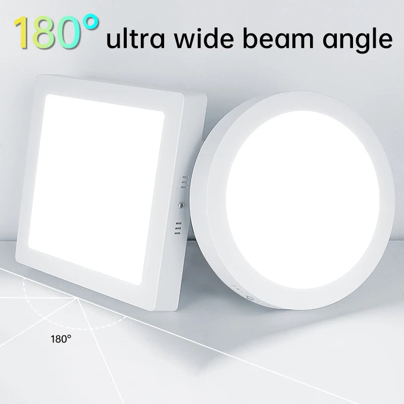 Led Ceiling Lights Fixture 110V 220V Ultra Thin Panel Lamp Led Chandelier Indoor Lightfor Living Room Bedroom Round Ceiling Lamp