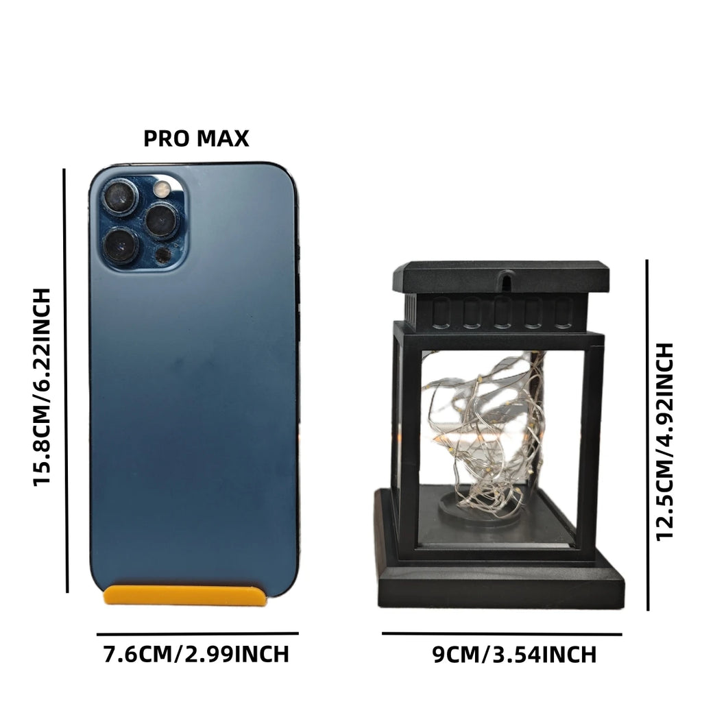 1 PC Solar Lantern Candle Lamp Outdoor Waterproof LED Lights for Garden Decorative Lighting Pathway Lighting