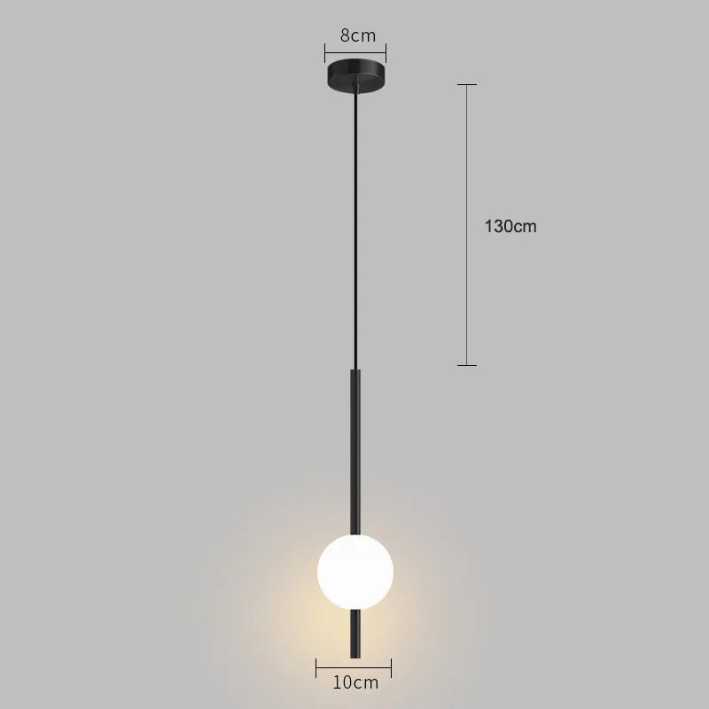 Bedside Pendant Lights for Bedroom Nordic Pendant Lamp for TV background Kitchen Island Restaurant Dinning Room LED L...