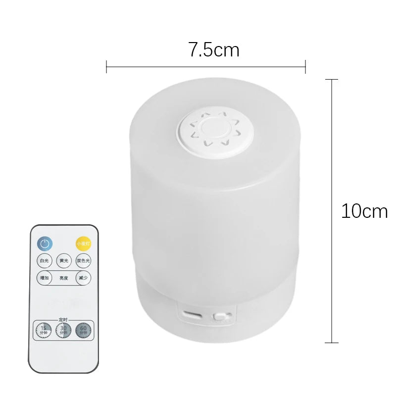 Led Night Lights Bedside Dimmable Charging Desktop Night Lamps Bedroom Bedside Lighting Decoratio...