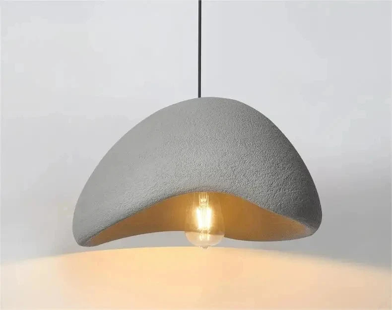 Japanese Wabi Sabi LED Ceiling Chandelier Nordic Modern Dining Bar Table Pendant Light Loft Living Room Decoration Hanging Lamp
