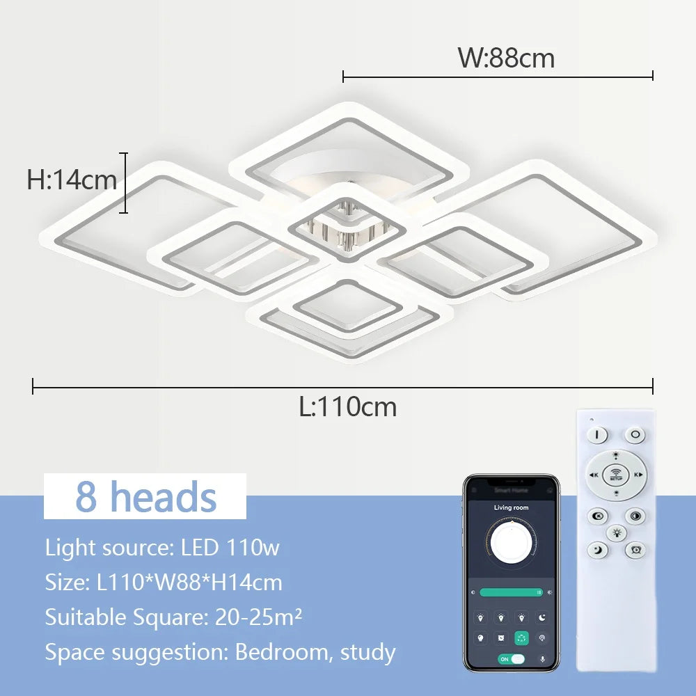 Nordic Minimalist Pendant Light LED Ceiling Lamp Ceiling Chandelier Suitable for Bedrooms Living Rooms Home Lighting ...