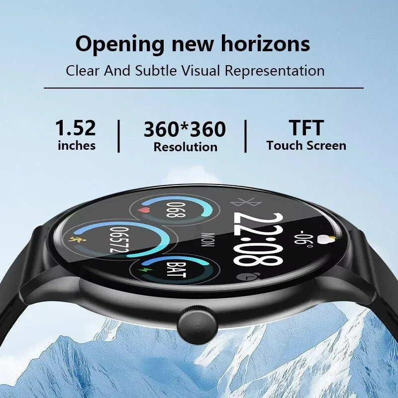 GPS 2026 New Smart Watch Heart Rate Sleep Health Monitor Bluetooth Talk  Men's Ladies Sport Smart Watch for Android IOS
