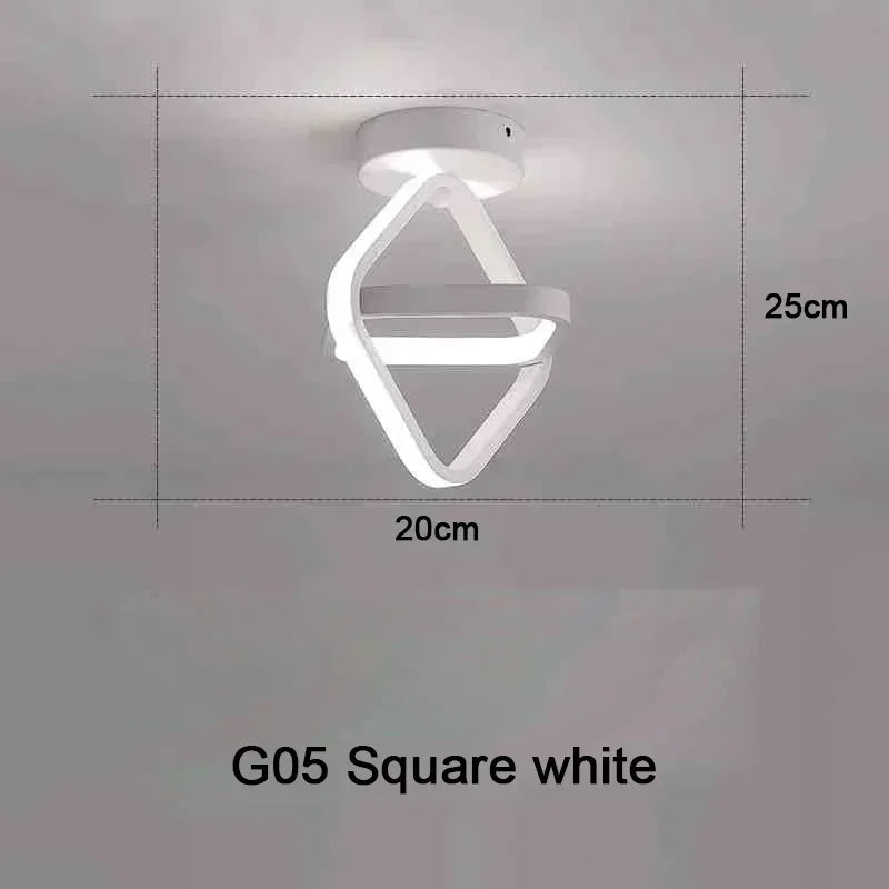 LED Strip Aisle Ceiling Lights Modern Minimalist Living Room Lamps For Balcony Entrance Staircase Home Decor corridor...