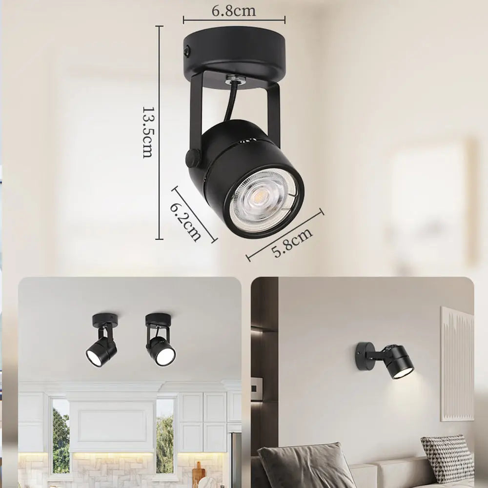 LED Shop Ceiling Spot Lamp Chandelier Bedroom Vestibule GU10 Bulb Replacement Led Spot for Corridor Home Decor Lights Hallway