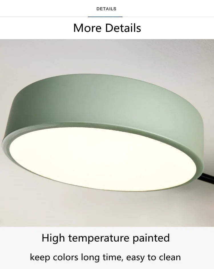 Modern Living Room Ceiling Chandelier Light Three Colors Changed led Ceiling Lights for Bedroom Dining Room 220v Ceiling Lamps