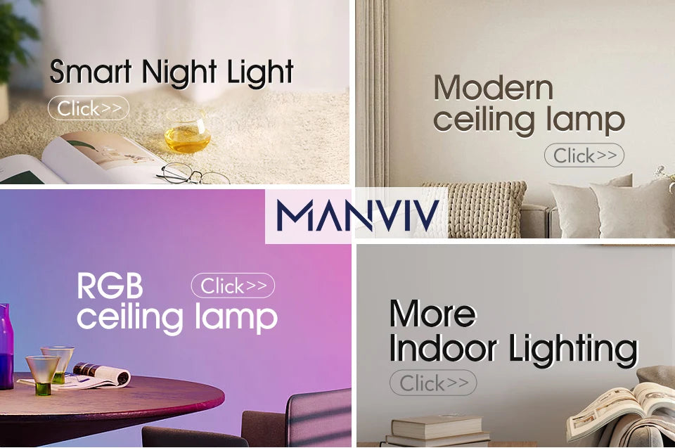 50CM Large Ceiling lamp Smart APP/ Remote Control Dimmable for Bedroom 48W Ceiling Lights AC 110/...