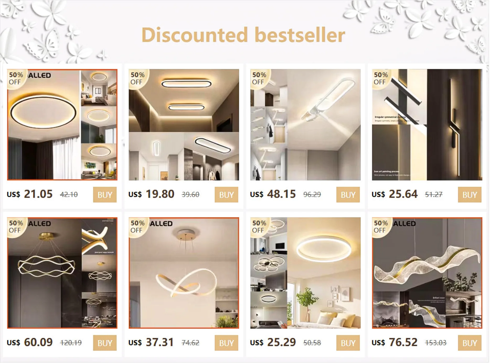 Modern LED Ceiling Light Chandelier Smart Ceiling Lamp with Motion Sensor for Stair Corridor Hallway Entrance Lighting Fixture