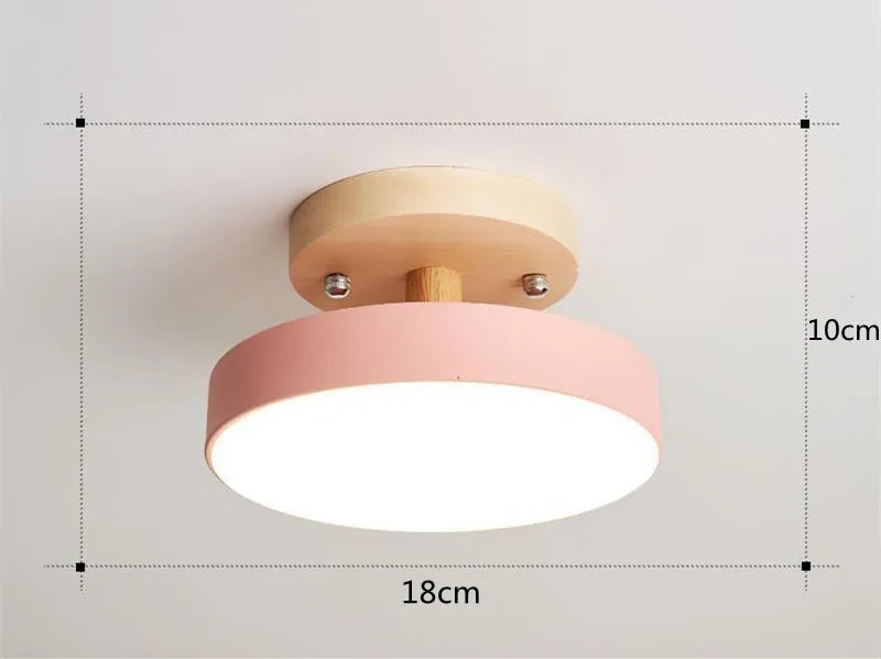 Minimalist aisle Ceiling light corridor Lamps Scandinavian personality creative entrance hall ceiling lamp balcony ce...