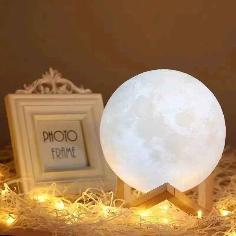 Moon Light Galaxy Light, DIY Moon Night Light, Girl, Boy, Child, Woman Birthday Gift, Bedroom Dec...