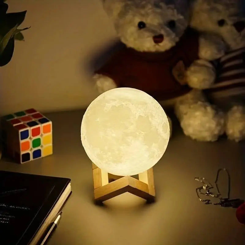 Moon Light Galaxy Light, DIY Moon Night Light, Girl, Boy, Child, Woman Birthday Gift, Bedroom Dec...
