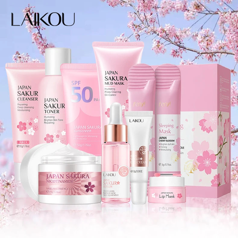 Sakura Skin Care Set full kit