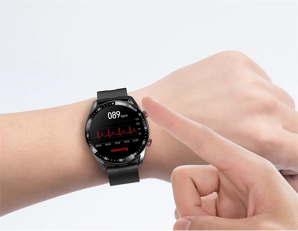 2026 New Bluetooth Call Smart Watch Men 360*360 HD Display Heart Rate Fitness Tracker ECG+PPG Business Smartwatches