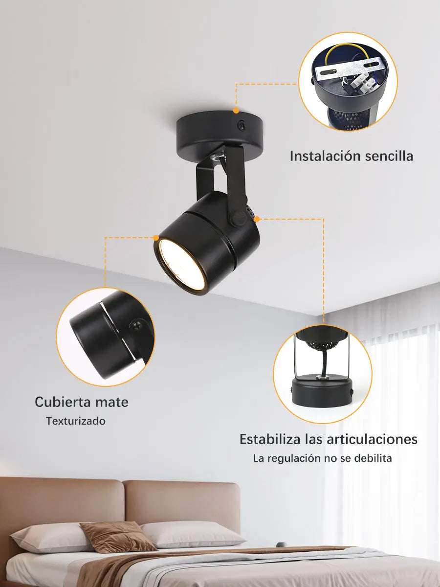 LED Shop Ceiling Spot Lamp Chandelier Bedroom Vestibule GU10 Bulb Replacement Led Spot for Corridor Home Decor Lights Hallway