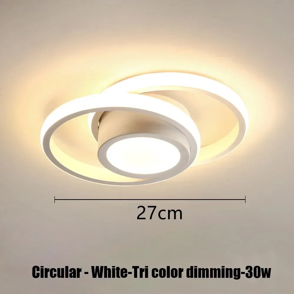 LED Strip Aisle Ceiling Lights Modern Minimalist Living Room Lamps For Balcony Entrance Home Decor Fixtures various s...