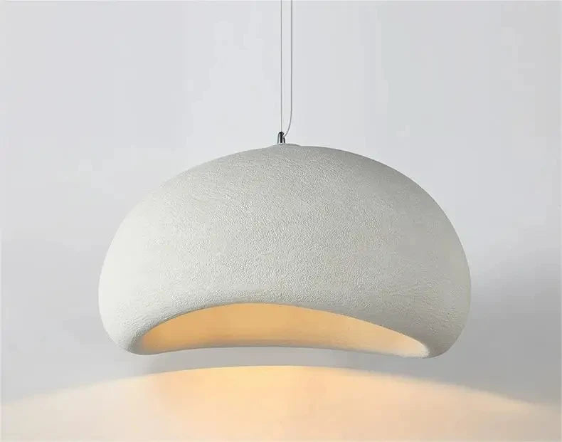 Nordic Wabi Sabi Ceiling Chandelier Modern E27 LED Dining Table Pendant Lights for Living Room Bedroom Loft Decor Hanging Lamp
