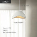 Nordic Minimalist Wabi-Sabi E27 LED Pendant Lights Modern Ceiling Chandelier For Dining Room Bedroom Bar Loft Home Hanging Lamp