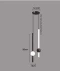 Bedside Pendant Lights for Bedroom Nordic 4 Ball Pendant Lamp for TV Background Kitchen Island Restaurant Dinning Room LED Light