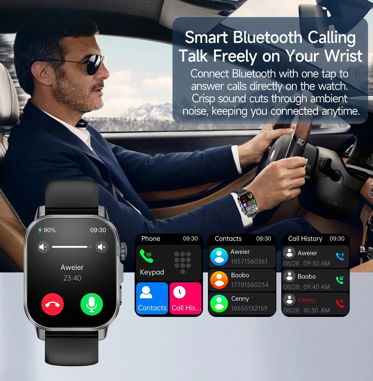 2026 Fashion Health Smart Watch Women 2.0"AMOLED ECG Physical Examination Fat Uric Acid Heart Rate BT Call Smartwatch For Ladies