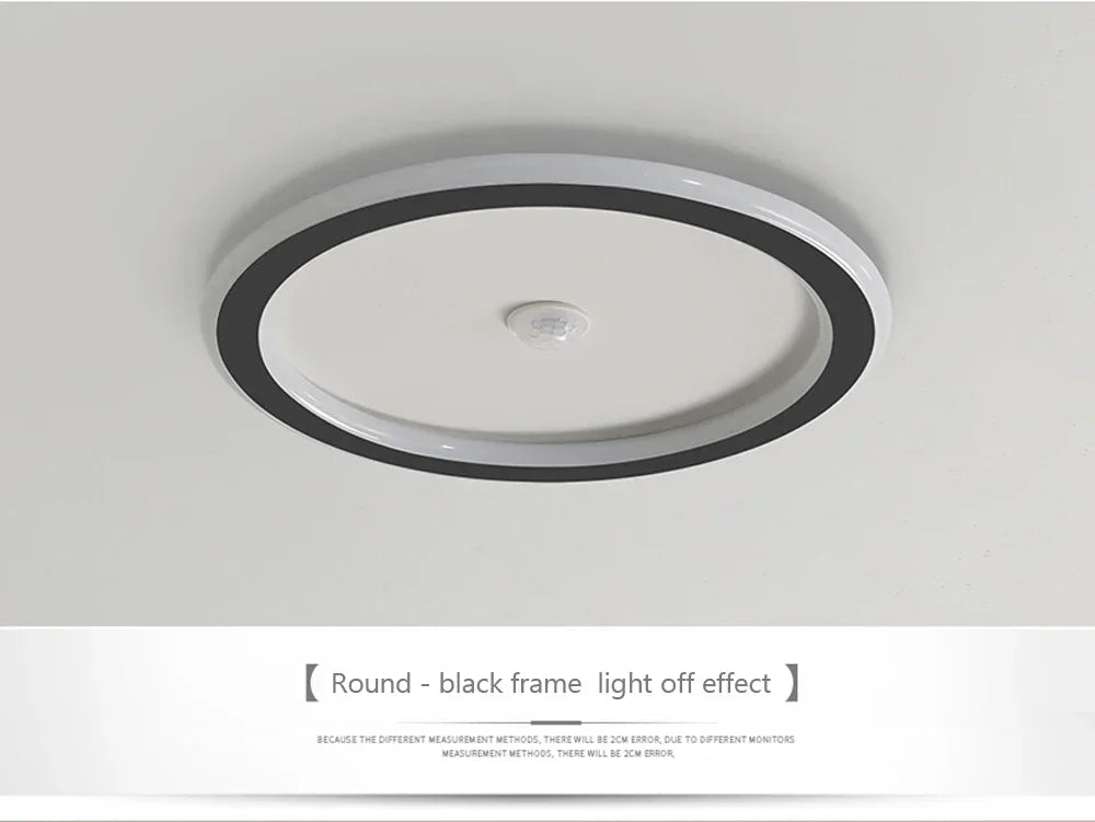 Modern LED Ceiling Light Chandelier Smart Ceiling Lamp with Motion Sensor for Stair Corridor Hallway Entrance Lighting Fixture