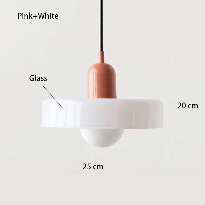 Nordic Retro Glass Chandelier Living Room Dining Room Bedroom KitchenModern Lighting Decoration Retro Lighting Fixtur...