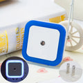 Wireless LED Night Light Sensor Lighting Mini EU/US Plug Night Lights For Children Room Bedroom L...