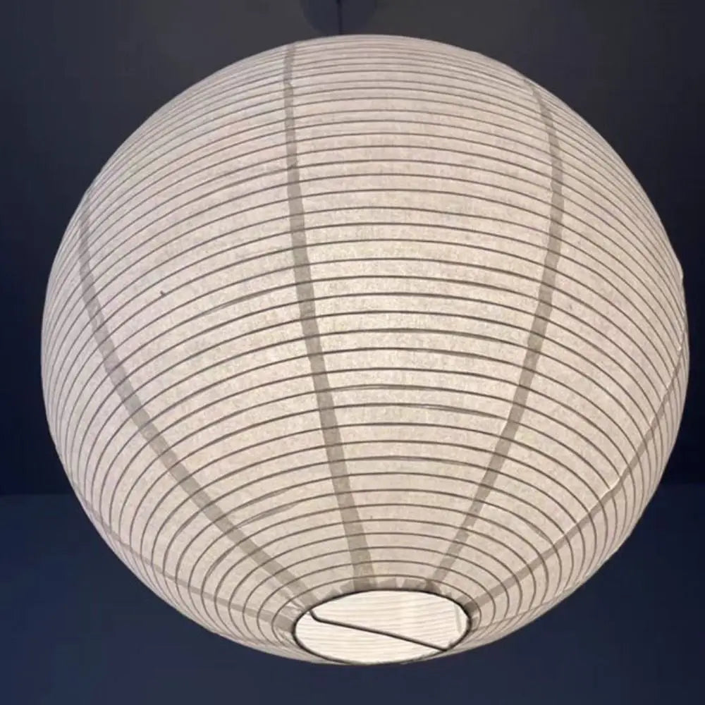 Hanging Paper Lampshade Holiday Supplies Round Modern Pendant Light Lamp Cover Classic Vintage Ceiling Light Cover Loft Bar