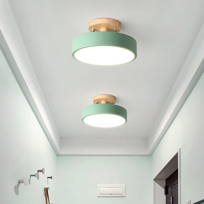 Minimalist aisle Ceiling light corridor Lamps Scandinavian personality creative entrance hall ceiling lamp balcony ceiling light