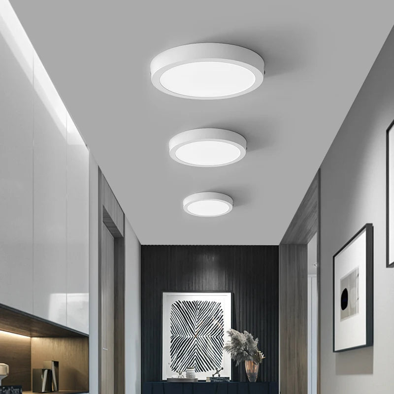 Led Ceiling Lamp Ultra Thin Panel Led Light for Living Room Bedroom Indoor Lighting 20W 30W Squar...
