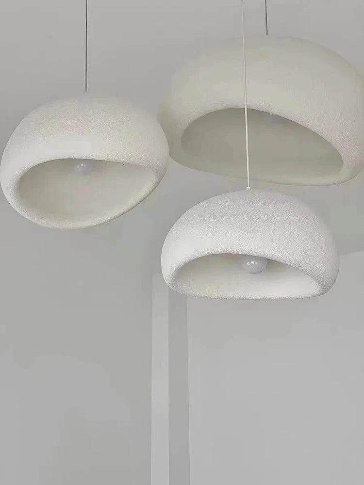 Japanese Wabi Sabi LED Ceiling Chandelier Nordic Modern Dining Bar Table Pendant Light Loft Living Room Decoration Hanging Lamp