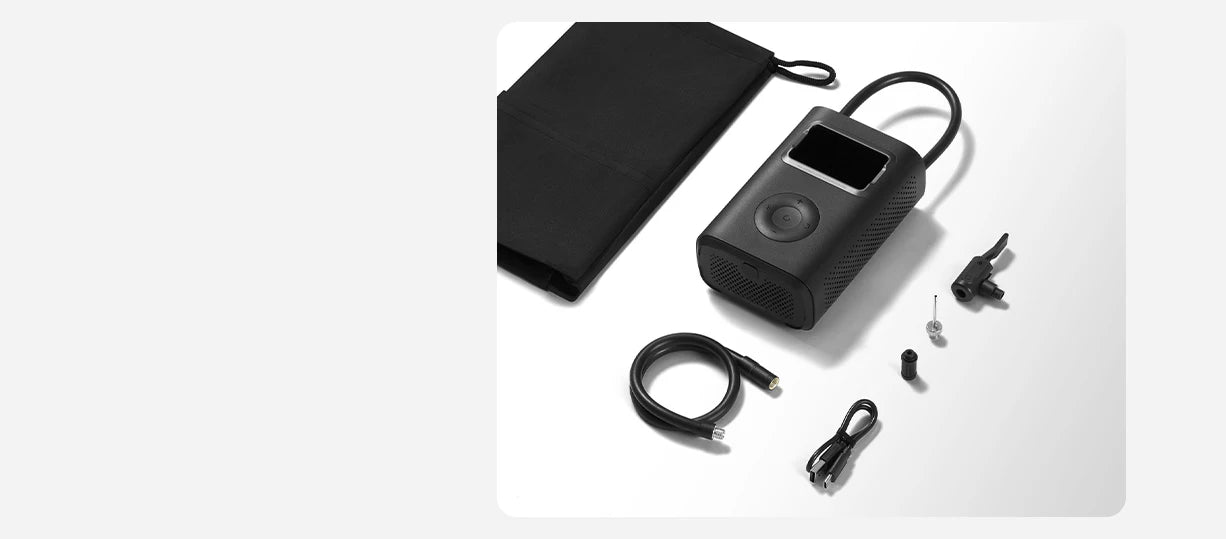 NEW MIJIA Air Pump 2 Pro Portable Electric Inflator Pump Digital Display Inflator 150psi Max Basketball Tire 2500mAh Bike Car